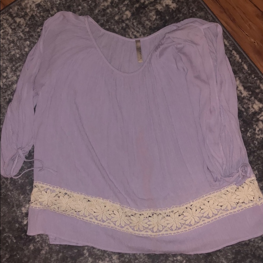 Purple blouse